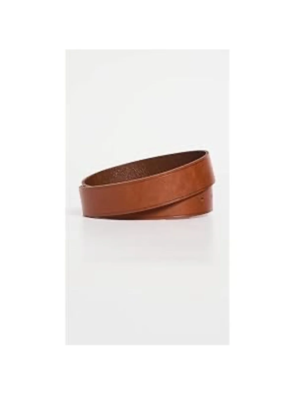 NWT Madewell Western Chunky Buckle Belt English Saddle XL